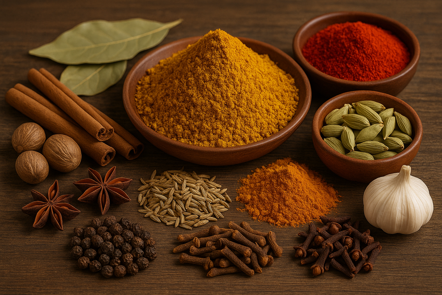 Hand-ground spices